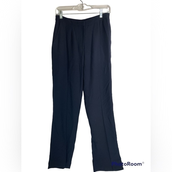 NWT Lauren Ralph Lauren Navy Slacks. - Picture 1 of 7